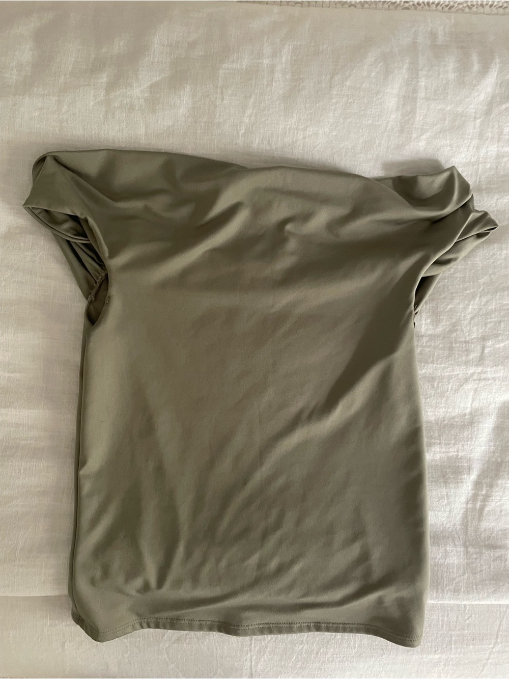 Olive Green Women's Short Sleeve Top